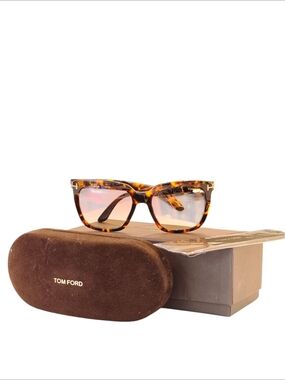 TOM FORD Amarra Sunglasses TF502 Havana